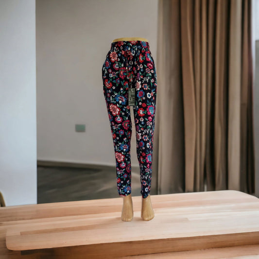 Pantalonii Drepti lungi cu imprimeu S-L - AMG SHOP -  - 