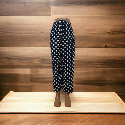 Pantalonii Drepti lungi cu imprimeu S-L - AMG SHOP -  - 