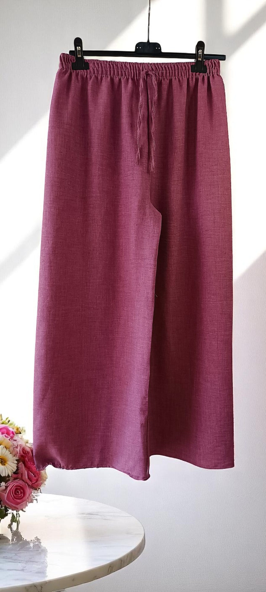 Pantaloni lungi lejeri pentru femei XL-2XL