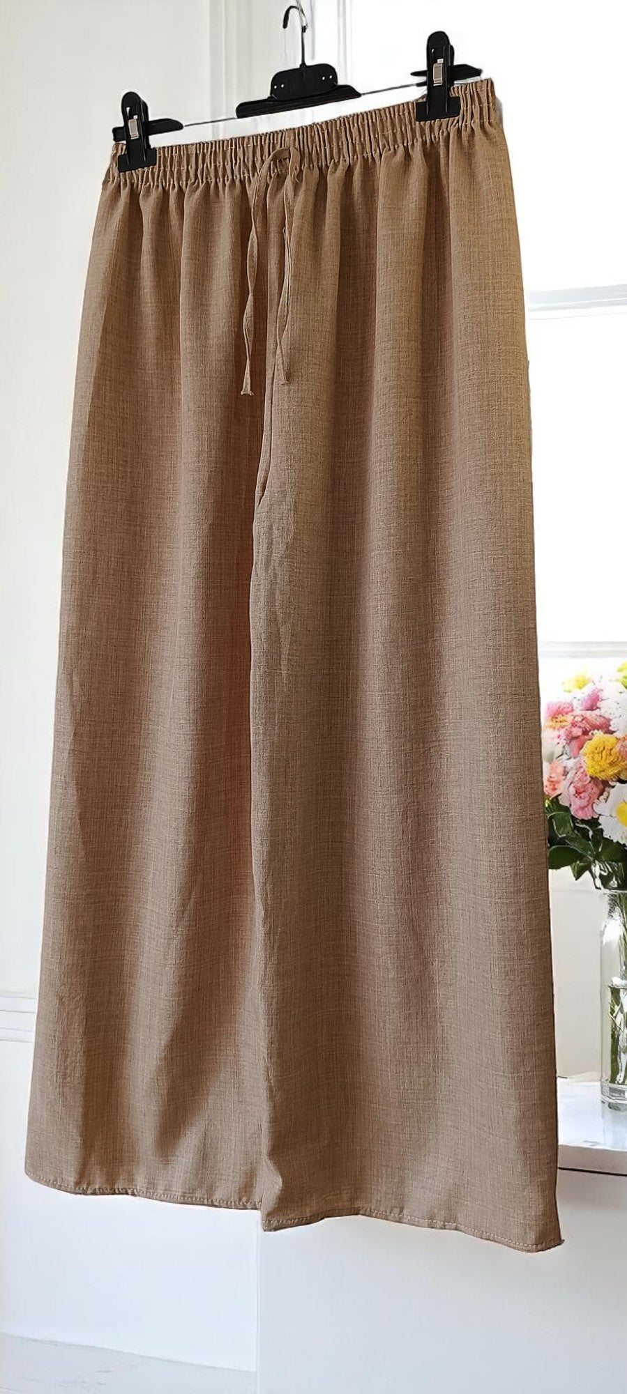 Pantaloni lungi lejeri pentru femei XL-2XL