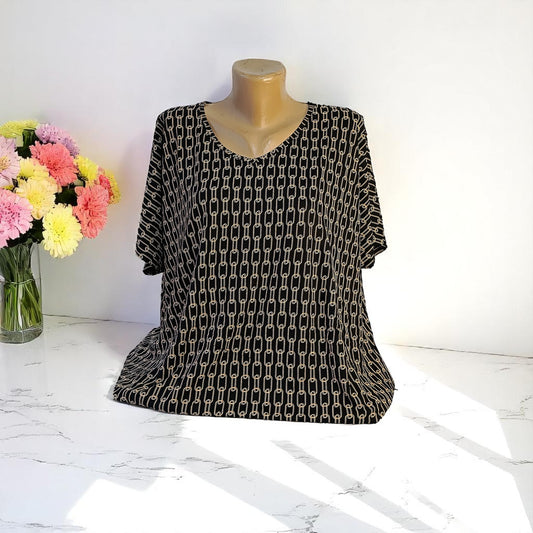 Bluza cu imprimeu marime mare 6-7XL Anchior