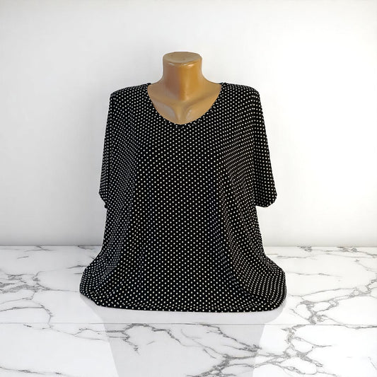 Bluza cu imprimeu marime mare 6-7XL anchior