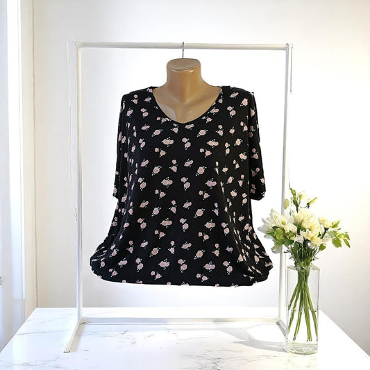 Bluza cu imprimeu marime mare 6-7XL anchior