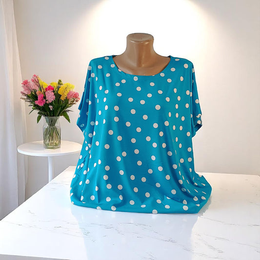 Bluza cu imprimeu marime mare 6-7XL