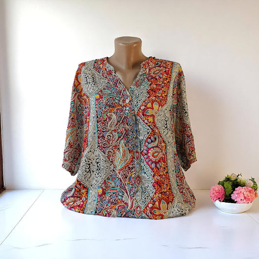 Bluza eleganta maneca 3/4 cu Anchior