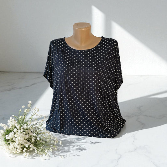 Bluza cu imprimeu marime mare 6-7XL anchior