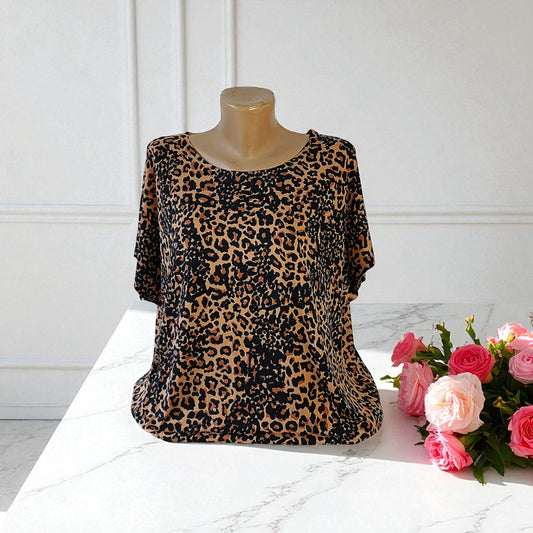 Bluza cu imprimeu marime mare 6-7XL anchior