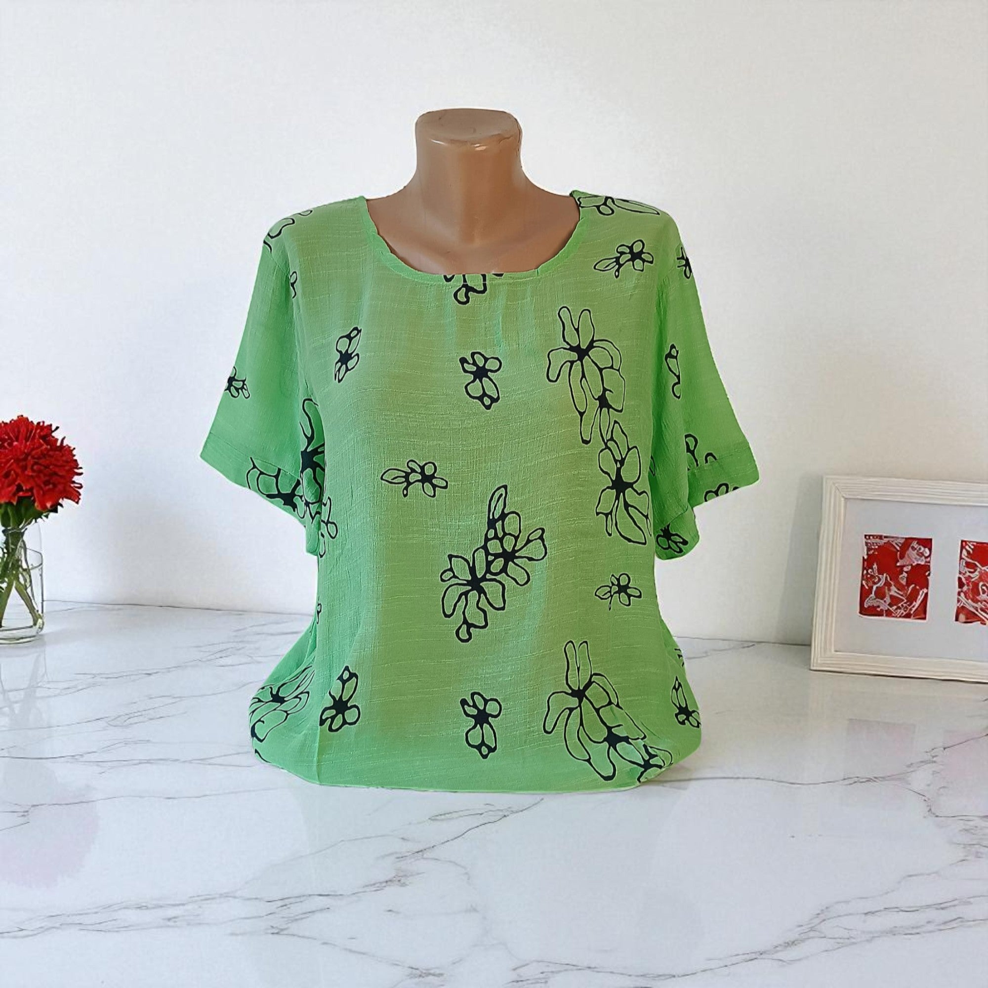 Bluza maneca scurta panza si in