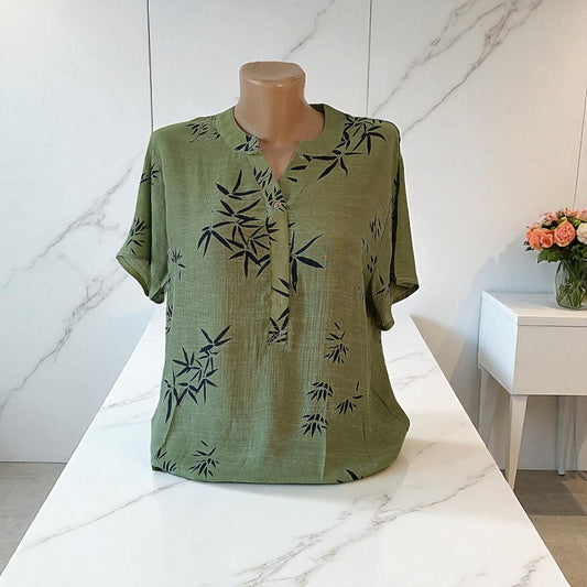 Bluza maneca scurta panza si in