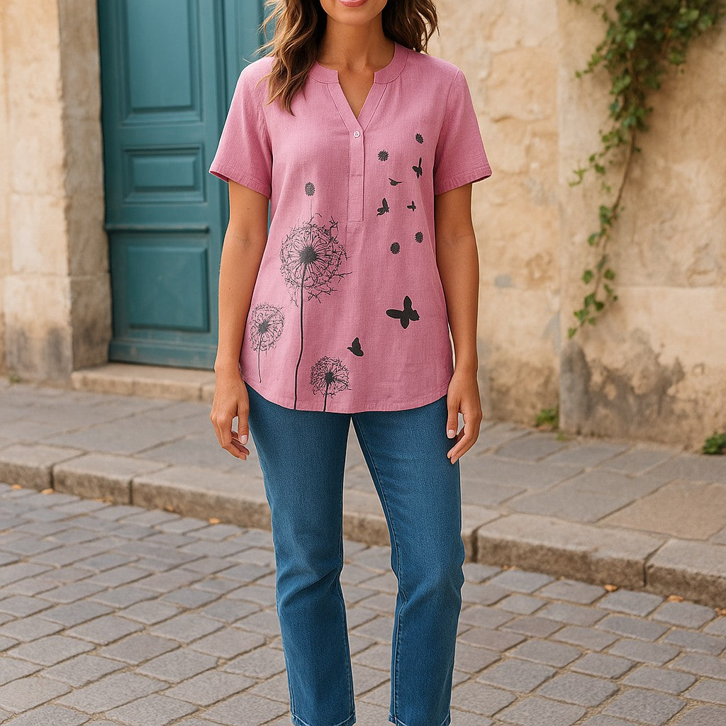 Bluza maneca scurta panza si in