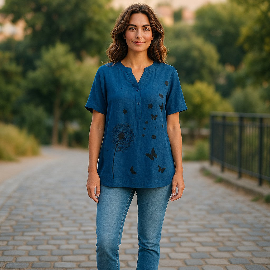 Bluza maneca scurta panza si in