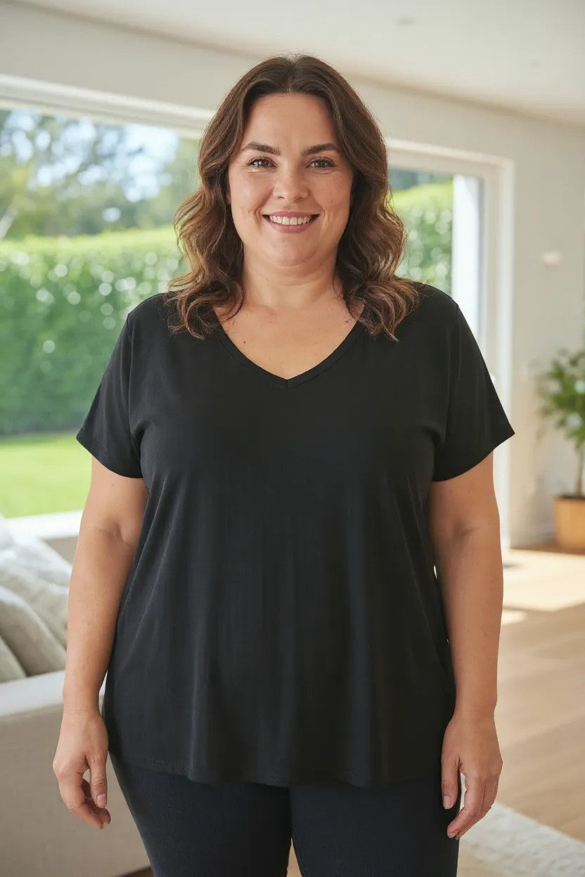 Bluza cu imprimeu marime mare 6-7XL
