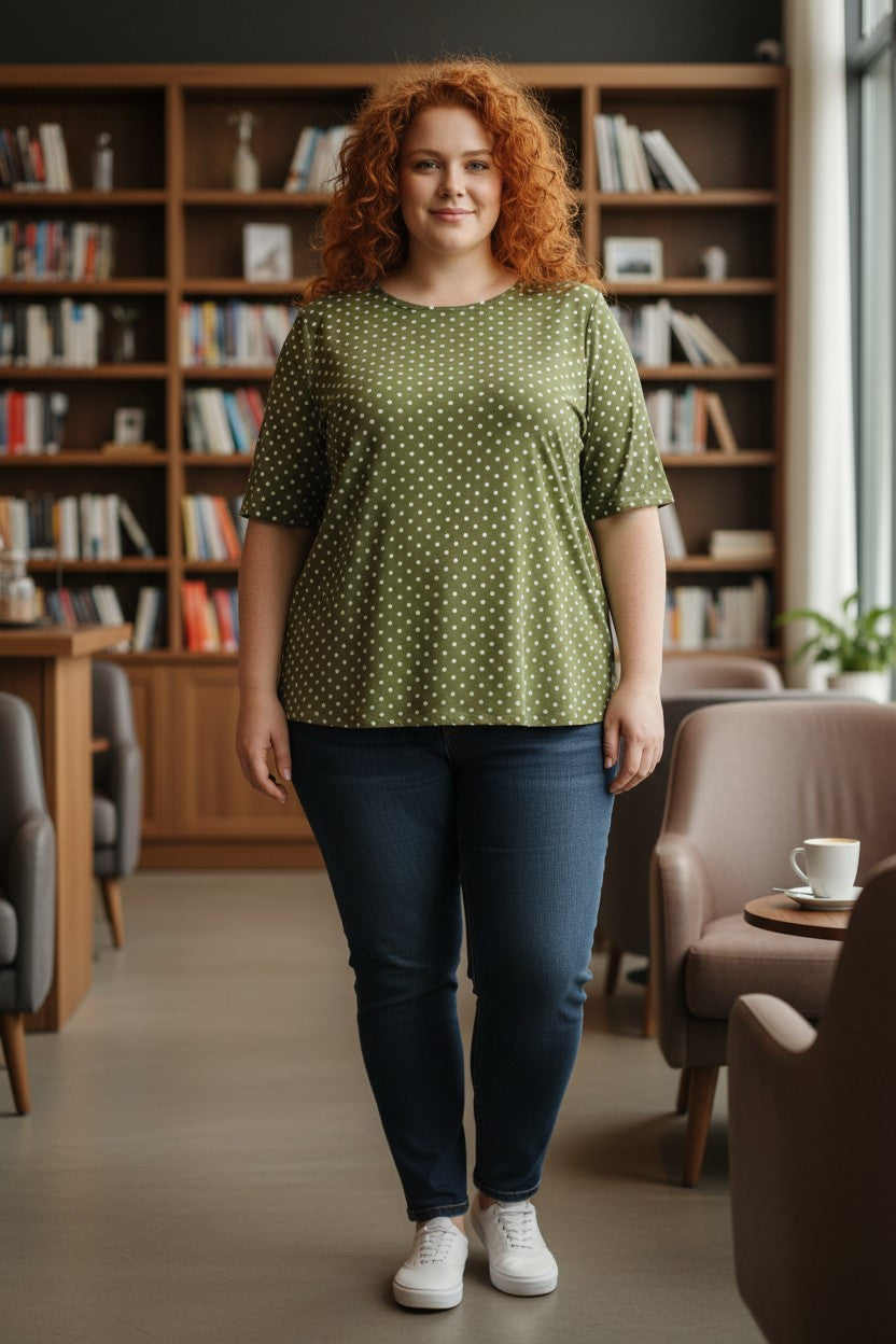 Bluza imprimeu Floral XL-5XL