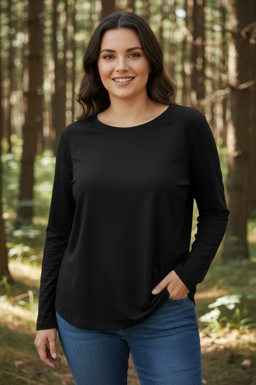 Bluza cu imprimeu marime mare 6-7XL maneca lunga