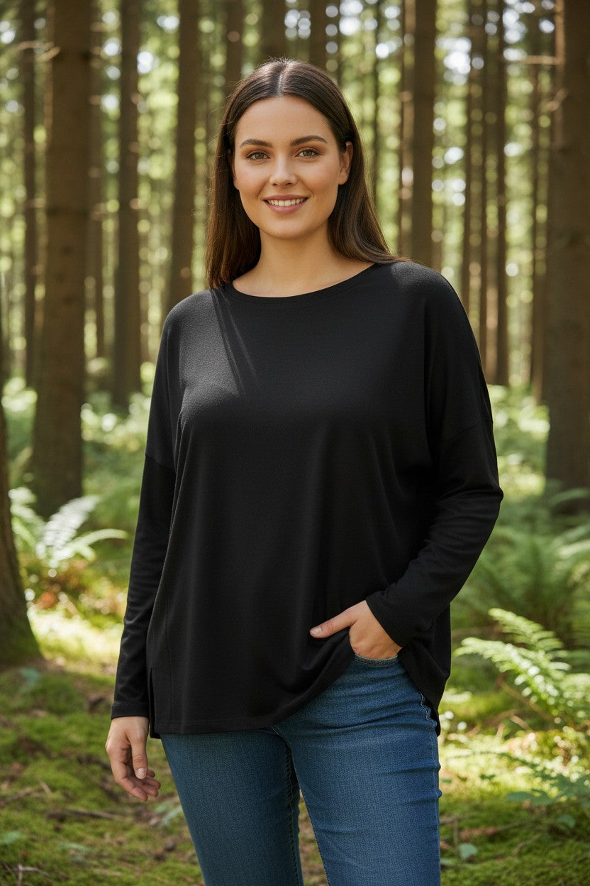 Bluza cu imprimeu marime mare 6-7XL maneca lunga