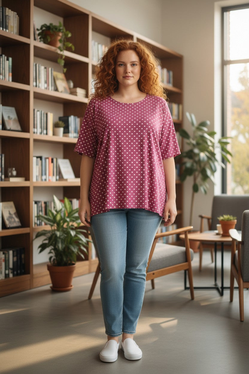 Bluza imprimeu Floral XL-5XL